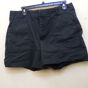 NWOT Banana Republic Women's CHINO shorts, New eclipse coal, size 12